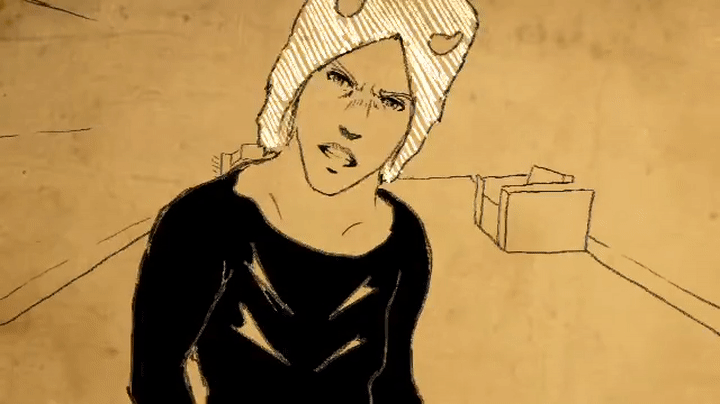 Jojo S Bizarre Adventure Weather Report Animation Rotoscope Virtual Insanity 手描きジョジョ トレス On Make A Gif Jojo S Bizarre Adventure Weather Report Animation Rotoscope Virtual Insanity 手描きジョジョ トレス On Make A Gif