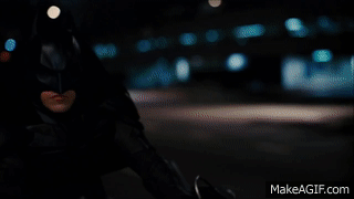 The Dark Knight Rises - Batman's First Appearance[HD] on Make a GIF