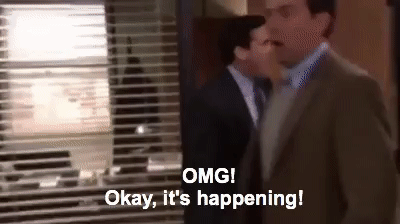 It s Happening The Office Steve Carell On Make A GIF