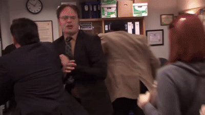 Fire Drill - The Office US on Make a GIF