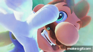 Mario Becomes a Frog (Super Mario Odyssey Cutscene) on Make a GIF