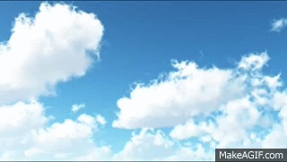 Moving Clouds Animated Gif