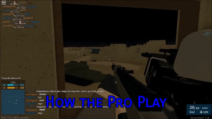 Roblox Phantom Force How The Pro Play On Make A Gif - how to play phantom forces roblox