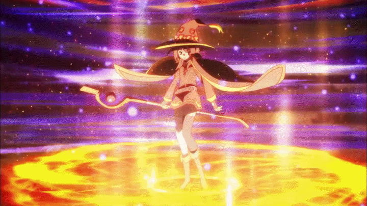 Megumin Best Explosion on Make a GIF