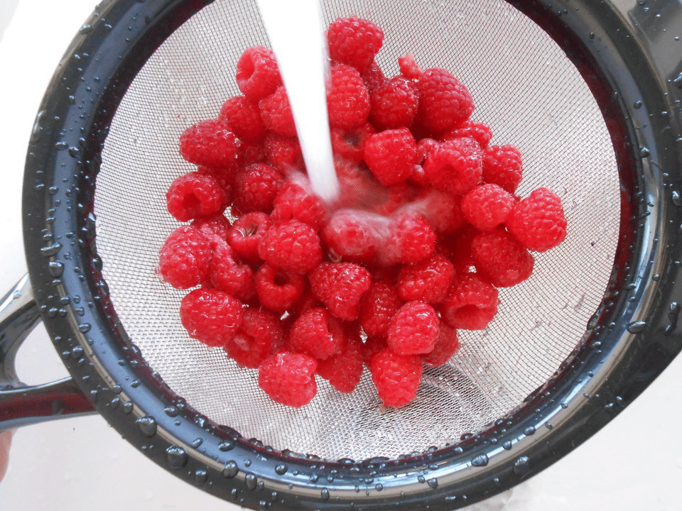 Rinsing Raspberries On Make A Gif