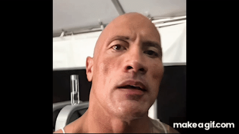 The ROCK Agrees on Make a GIF