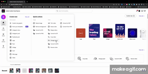 How To Convert Videos to GIF with Adobe Creative Cloud Express 