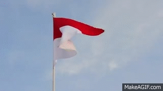 Bendera Indonesia Gif Bendera Merah Putih Berkibar Gif 7 Gif Images ...