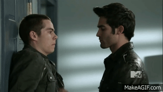 Stiles and Derek - Funny Moments (Teen Wolf) on Make a GIF