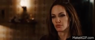 Wanted Hot Kissing Scene ( Angelina Jolie ) on Make a GIF