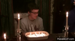New trending GIF tagged happy birthday fire happy… | Trending Gifs
