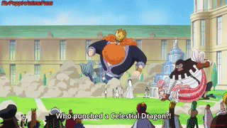 Cp 0 Vs Angry King Neptune Celestial Dragon Saves Princess Shirahoshi One Piece Ep 6 On Make A Gif
