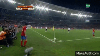 Gol de Puyol - Alemania Vs España on Make a GIF