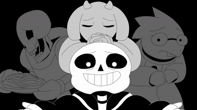 Undertale: Sans Battle - One try on Make a GIF
