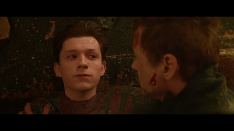 Peter Parker/Spider-Man Death Scene [HD] | Avengers: Infinity War (2018) on  Make a GIF