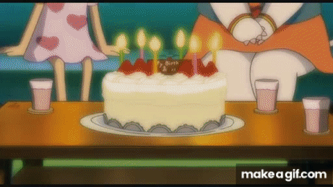 Kanon - Animated Happy Birthday Cake GIF for WhatsApp — Download on  Funimada.com