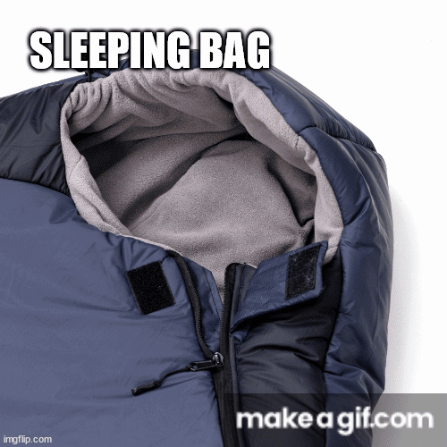 Sleeping Bag on Make a GIF