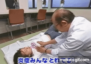 エステ gif 魚住りえアナのマッサージ on Make a GIF