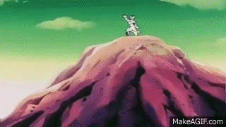 Dragón Ball Z - Goku Se Transforma en Super Sayayin Por Primera Vez Audio  Latino HD on Make a GIF