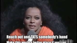 Reach Out Touch Somebody S Hand Diana Ross Live In Central Park On Make A Gif