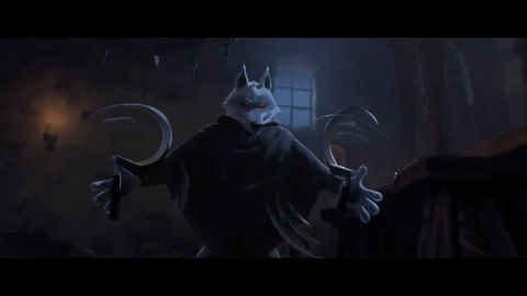 Puss In Boots emotionally meeting Death in The Last Wish, 4K quality