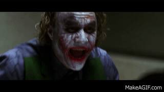 Featured image of post Heath Ledger Joker Laugh Gif the joker laughs hysterically as batman races off and the cops come to take the joker into custody