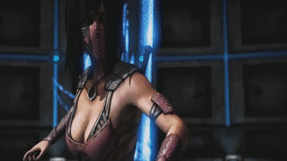 Mortal Kombat X - All Fatalities Performed By Mileena animated gif