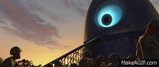 Monster VS Aliens - President Scene - Axel F (HD) on Make a GIF