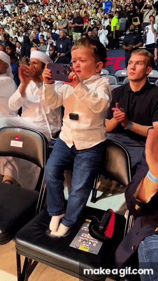 Hasbulla at UFC 280 👌👌 #shorts #hasbulla #ufc on Make a GIF