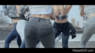 Seriously Stretchy Jeans from Aéropostale on Make a GIF