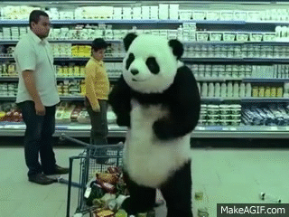 Tv ad for Panda cheese: "Never say no to Panda !" on Make a GIF