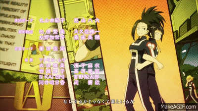 My Hero Academia Season 3 – Ending Theme on Make a GIF
