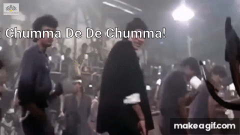 Hum - Jumma Chumma De De | Amitabh Bachchan on Make a GIF