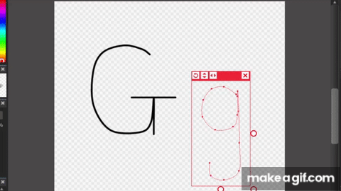 Small letter g on Make a GIF