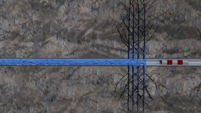 Animation of Hydraulic Fracturing (fracking) on Make a GIF