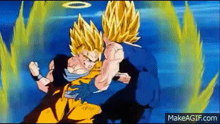DBZ - SSJ2 Goku vs Majin Vegeta (Part 2) Full Fight 720p HD on Make a GIF