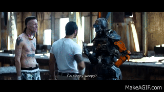 Chappie: Daddy Want To Go To Sleep? On Make A Gif