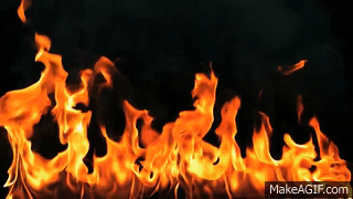 Fire background without sound on Make a GIF