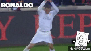 Cristiano Ronaldo ○ Epic Goal Celebration Compilation ○ 2013-2016 HD on  Make a GIF