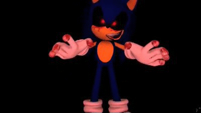 Sonic.exe gets owned (fixed) on Make a GIF