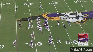 NC State vs East Carolina football 2016