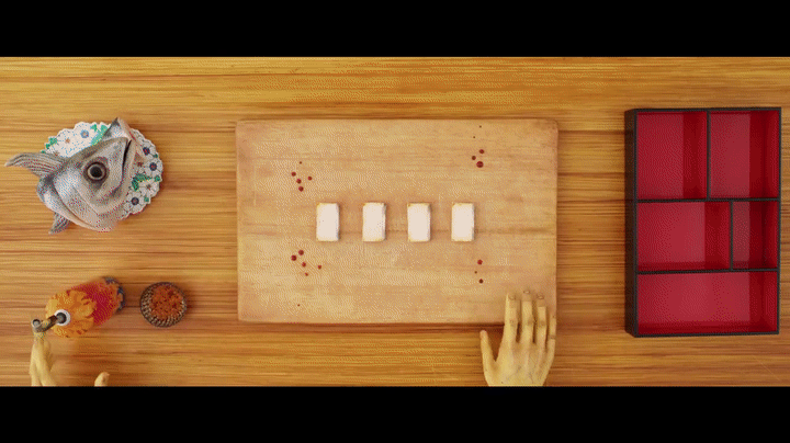 Isle of Dogs crab sushi 🦀🍣🍣🍣 on Make a GIF
