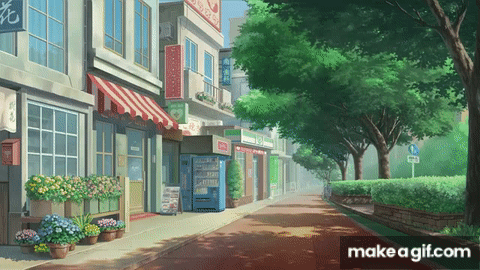City Of Japan Anime Scenery GIF  GIFDBcom
