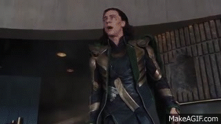 The Avengers: Funniest Scene - Hulk Beats Up Loki on Make a GIF