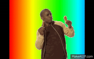 Rainbow Chicken Dance (ORIGINAL) HD on Make a GIF