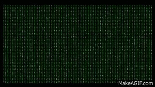 The Matrix Falling Code - Full Sequence 1920 x 1080 HD on Make a GIF