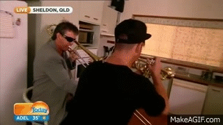 Timmy Trumpet surprises TODAY on Make a GIF