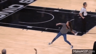 Hot Kelsey Plum Throw Stuff So Powerful And Far | San Antonio Spurs NBA on Make a GIF