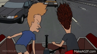 Beavis and Butt-Head Do America (3/10) Movie CLIP - Trunk Jumping (1996) HD on Make a GIF