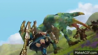 Monster Hunter Frontier GG Trailer [ Tonfa ] on Make a GIF
